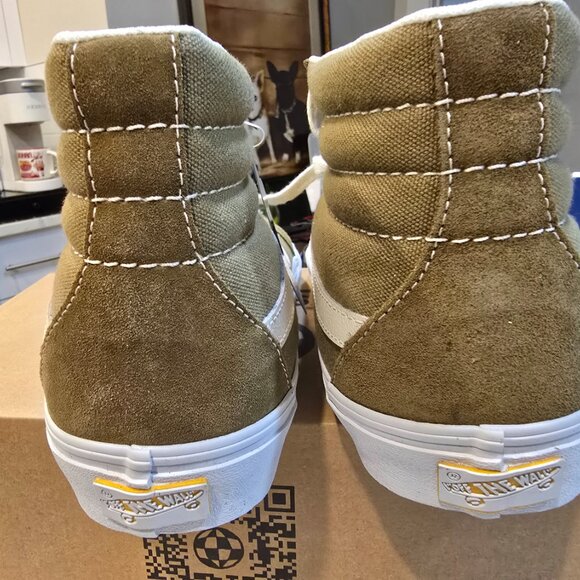 Vans Vault SK8-HI VR3 LX Butternut / Citrus VN0A5EE3B76 MENS SIZE 12 NEW - Picture 6 of 15